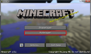 Minecraft Menü