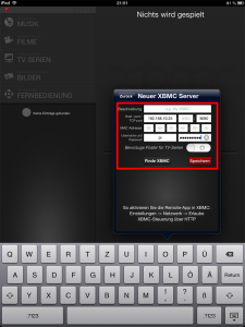 xbmcRemote Installation 04