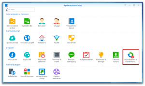 Synology - Aktualisieren