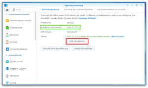 Synology - Software Updater