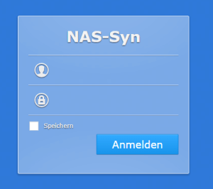Synology-DS412-Login-Screen